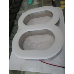 Exterior Road Advertising Aluminum Channel Letters Outdoor