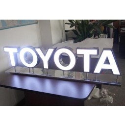 Advertising Built up Face Lit Acrylic Channel Letters