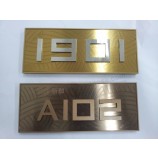 Custom Design Hotel or Office Stainless Steel Doorplate