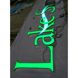High Quality LED Lit Resin/Acrylic/Vinly Letters Sign