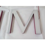 Acrylic Front Lit LED Channel Letters for Shop 3D LED Sign