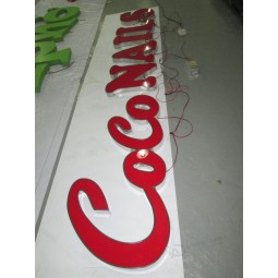 Customized Chain Store Shop Name Outdoor LED Sign