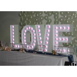 Wholesale custom high-end Wedding Bulb Letter Sign