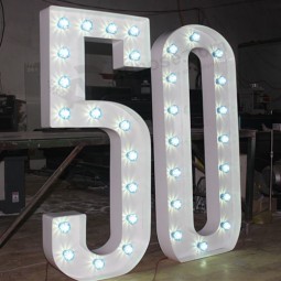 Wholesale custom high-end Light Bulb Signs for Advertising