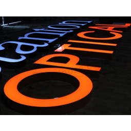 Wholesale custom high-end Outdoor LED Illuminated Letter Signs for Business and Outdoor