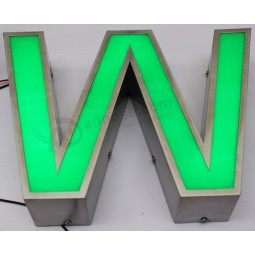 Wholesale custom Super Bright Acrylic Frontlit LED Channel Letter Sign