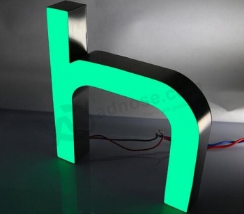 Resin Front 3D LED Illuminated Business LED Bulbs Channel Letters