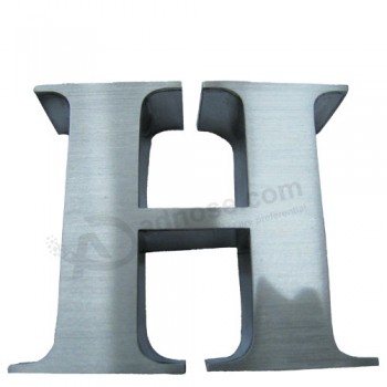 Non-Illuminated Polished Metal Stainless Steel Letter