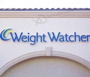 Wholesale custom Big Outdoor Sign--LED Front Lit Alumiunm Channel Letter with Water-Resistant LED and Transformer