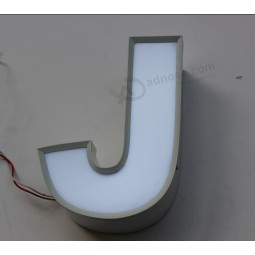 Wholesale custom Outdoor LED Face Lighting Aluminum Channel Letter