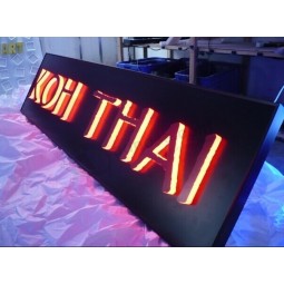 DIY führte hintergrunDbeleuchtetes KanAPfunDuchstabezeichen geführtes Buchstabezeichen 3D helles Kastenzeichen