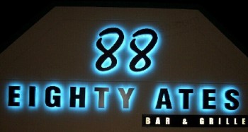 LED Reverse Lit Channel Letters Signs with Lights Business Signs