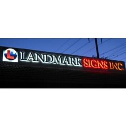 LED Illuminated Vinyl Letters for Signs Reverse Channel Letters