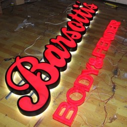 Wholesale custom Outdoor LED Lighted Acrylic Channel Letter Sign