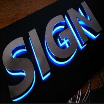 自定义照明标志leD模块灯背光户外照明标志字母的标志