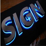 Custom Illuminated Signs LED Module Light Backlight Outdoor Illuminated Signs Letters