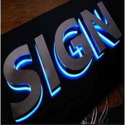 Custom Illuminated Signs LED Module Light Backlight Outdoor Illuminated Signs Letters