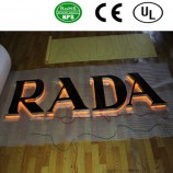 High Quality Back Lit LED Channel Letter Advertising Billboard