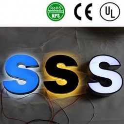 LED Back Lit Acrylic Channel Letter Signs