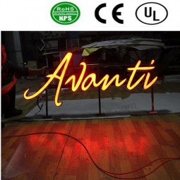 Custom High Quality LED Front Lit Acrylic Stainless Steel Sign Letters