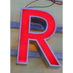 Wholesales custom LED Face-Lit and Back-Lit Stainless Steel Letters