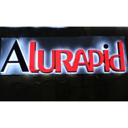 Acrylic Light Channel Letters Outdoor 3D Acrylic Front Lit LED Shop Sign