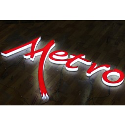 Premium Grade Acrylic Full Lit Channel Letters for Outdoor