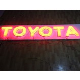 Premium Grade Full Lit LED Acrylic Sign for Building