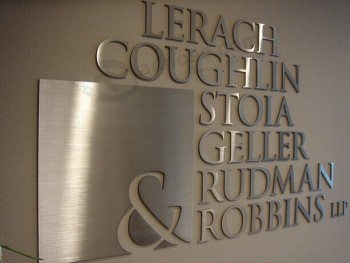 Brushed Finish Stainless Steel Channel Letter Sign