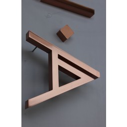 High Quality stainless steel Copper Letter Metal Sign
