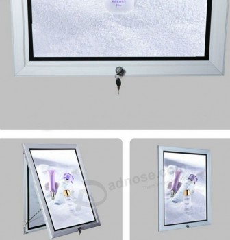 Waterproof Acrylic Light Box for Outdoor Use