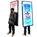 Illuminated Light Box Signs LED Portable Backpack Lightbox