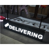 Colorful Acrylic Push Thru LED Open Signs for Shop Sign