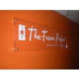 Indoor Acrylic Billboard Sign for Receiption Wall