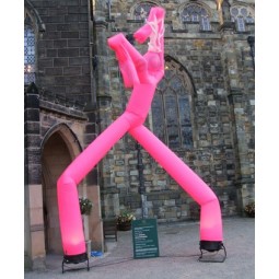 Bailarín de aire inflable personalizado para publicidad con su logotipo