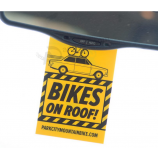Aangepaste auto hang tags achteruitkijkspiegel hang tag