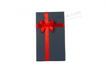 Wholesale custom high quality Red Gift Pre-Tied Satin Ribbon Bows