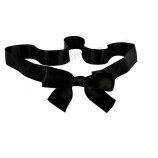 批发定制高品质黑色礼品装饰缎带蝴蝶结盒 (CBB-2125)