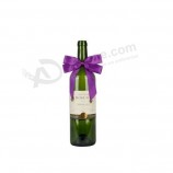 Elastic Purple Gift Satin Ribbon Bows for Sale (CBB-2112) for with your logo