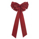 Custom Burgundy Velvet Bow for Christmas Decoration for with your logo