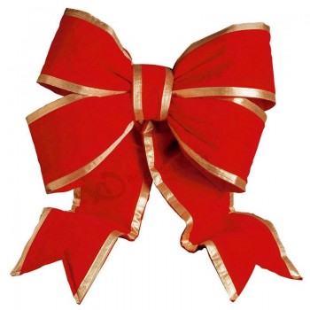 Arco rosso gigante della decorazione del regalo di Natale Per l'automobile (CBB-1125) Per con il tuo logo