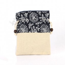 Wholesale custom high -end Gift Packaging Cotton Pouch for jewellery (CCB1061)