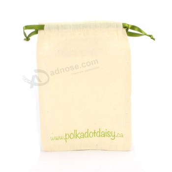 Silk Screen Printing on Cotton Pouch for jewellery   (CCB-1027) for custom with your logo