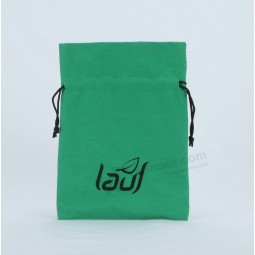 Sacchetto in cotone Personalizzato verde Personalizzato con il tuo logo