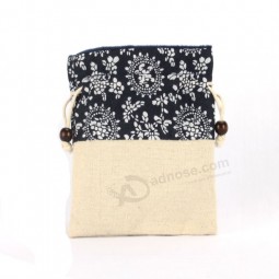 Gift Packaging Cotton Pouch for jewellery for custom with your logo