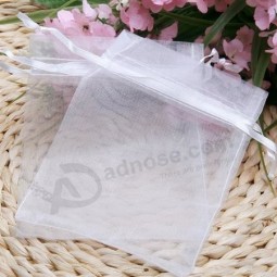 定制高品质白色纯粹透明硬纱袋，适合举办婚礼