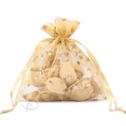 OP maat gemaakte hoogwaardige Pure organza bags van hoge kwaliteit