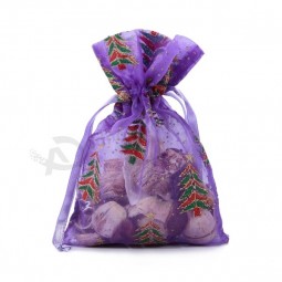 Custom high quality Made Organza Gift Bags with cheap price