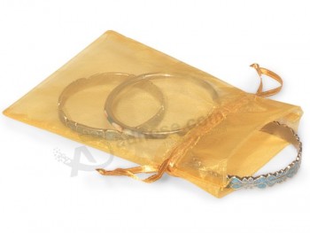 批发定制高-用于珠宝的纯粹透明透明硬纱袋