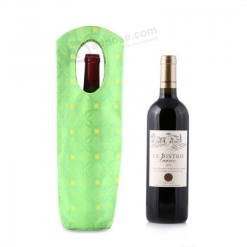 оптовая изготовленная на заказ высокая-конец вина подарок хлопчатобумажной ткани totes (CWB-2018)